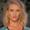 Rosie Huntington Whiteley With Short Hair Paint By Numbers