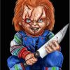 Seed Of Chucky Art Paint By Numbers
