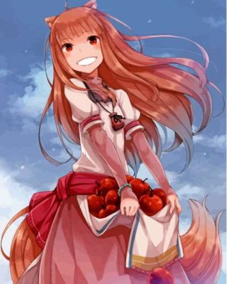 Spice And Wolf Paint By Numbers