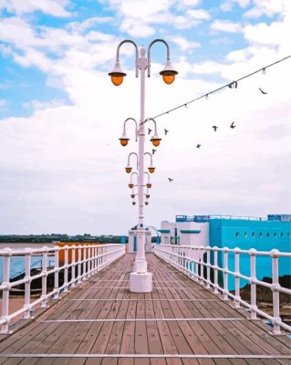 St Helier Pier Paint By Numbers