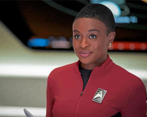 Star Trek Strange New Worlds Nyota Uhura Paint By Numbers