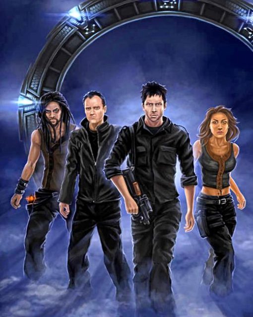 Stargate Atlantis Paint By Numbers
