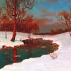 Sunset On Snowy River Paint By Numbers