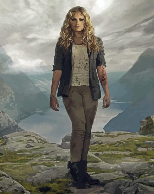 The 100 Clarke Griffin Character Paint By Numbers