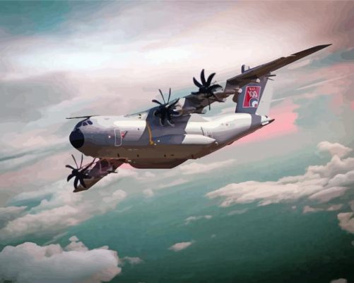 The Airbus A400M Atlas Paint By Numbers