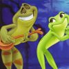 The Princess And The Frog With Guitar Paint By Numbers