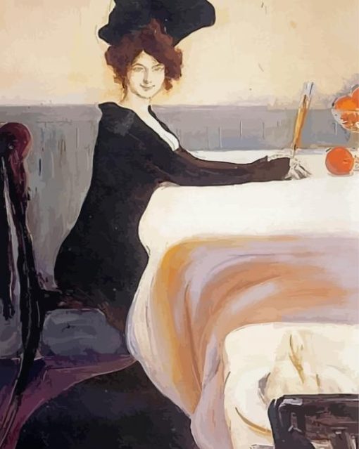 The Supper By Leon Bakst Paint By Numbers