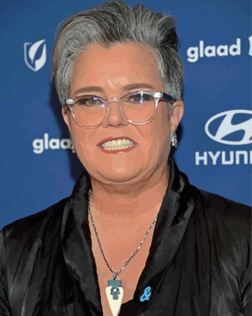 The Television Producer Rosie Odonnell Paint By Numbers