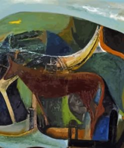 The Yellow Runner By Peter Lanyon Paint By Numbers