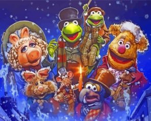 The Muppet Christmas Paint By Numbers