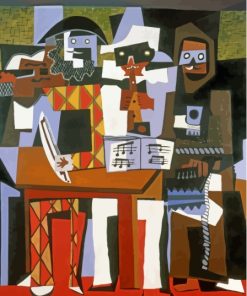 Three Musician Paint By Numbers