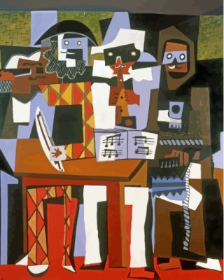 Three Musician Paint By Numbers