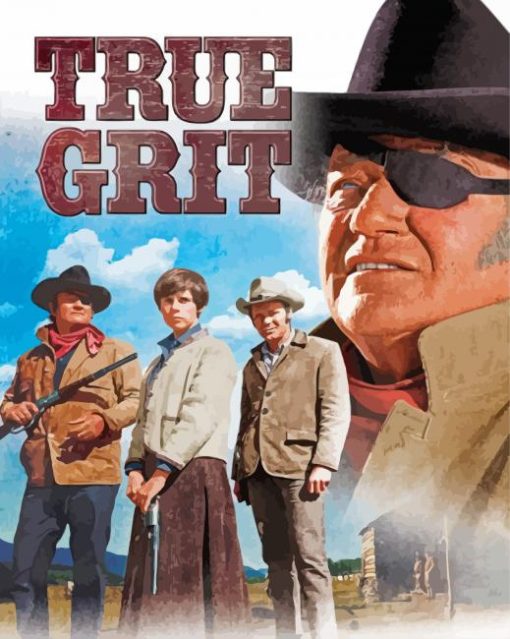 True Grit Movie Paint By Numbers