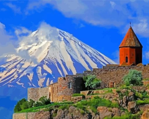 Turkey Mount Ararat Paint By Numbers