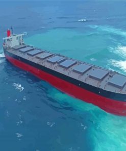Wakashio Bulk Carrier Ship Paint By Numbers