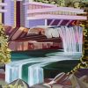 Waterfall House Fallingwater Paint By Numbers