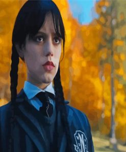 Wednesday Addams Paint By Numbers