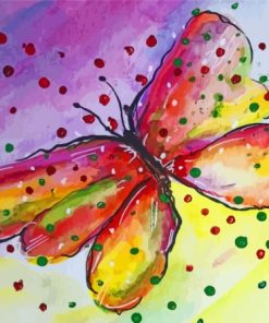 Whimsical Butterfly Art Paint By Numbers