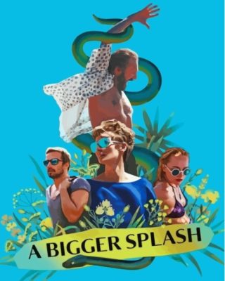 A Bigger Splash Movie Poster Paint By Numbers