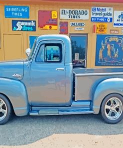 Aesthetic 54 GMC Truck Paint By Numbers