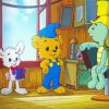 Aesthetic Bamse Animation Paint By Numbers