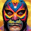 Aesthetic Lucha Paint By Number