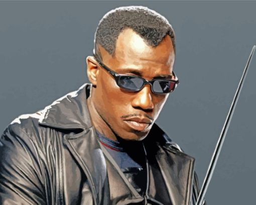 Aesthetic Wesley Snipes Paint By Numbers