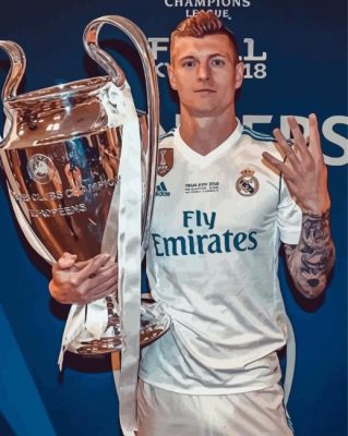 Aesthetic Toni Kroos Paint By Numbers