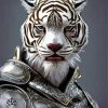 Aesthetic Warrior Tiger Paint By Numbers