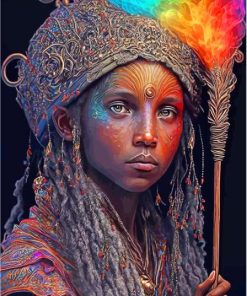 African Spirit Paint By Numbers