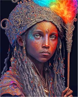 African Spirit Paint By Numbers