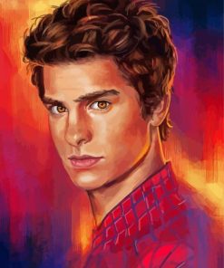 Andrew Garfield Spider Art Paint By Numbers