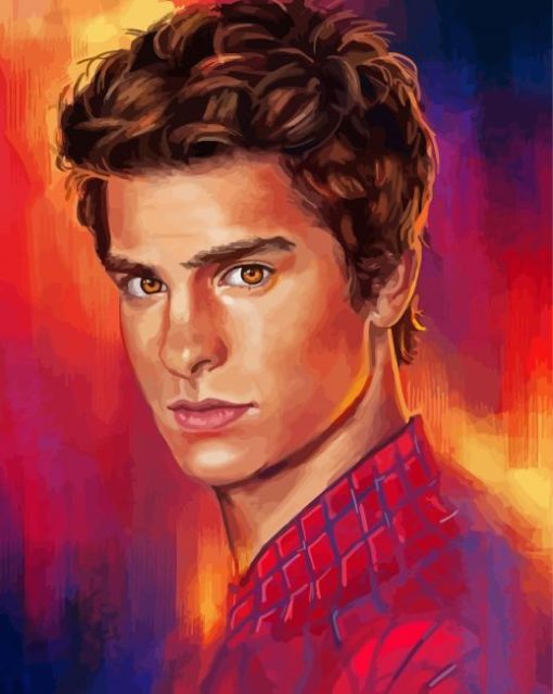 Andrew Garfield Spider Art Paint By Numbers