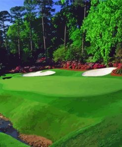 Augusta Golf Landscape Paint By Numbers