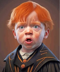 Baby Ron Weasley Paint By Numbers