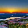 Cadillac Mountain Sunset Paint By Numbers
