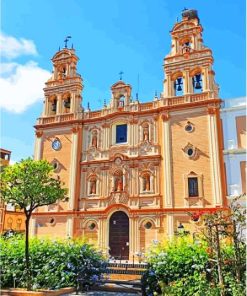 Cathedral In Huelva Paint By Numbers
