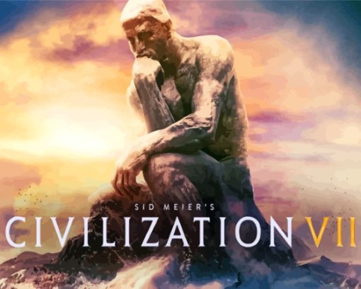 Civilization Game Cover Paint By Numbers