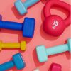 Colorful Dumbbell Paint By Numbers