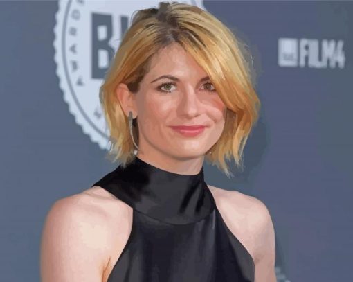 Cool Jodie Whittaker Paint By Numbers