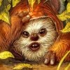 Cute Ewok Paint By Numbers