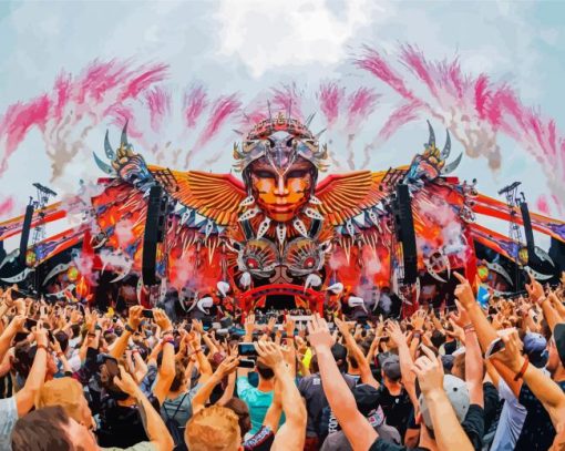 Defqon Mainstage Paint By Numbers
