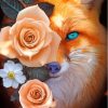 Floral Fox Paint By Numbers