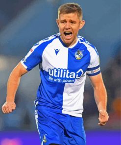 Footballer Bristol Rovers Paint By Numbers