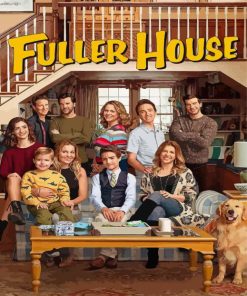 Fuller House Serie Paint By Numbers