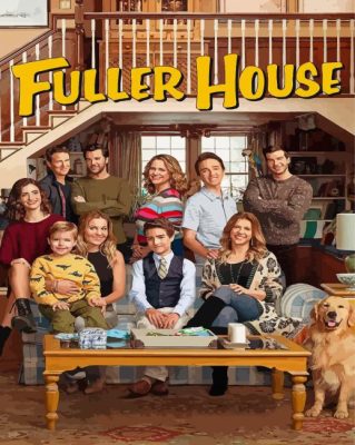 Fuller House Serie Paint By Numbers