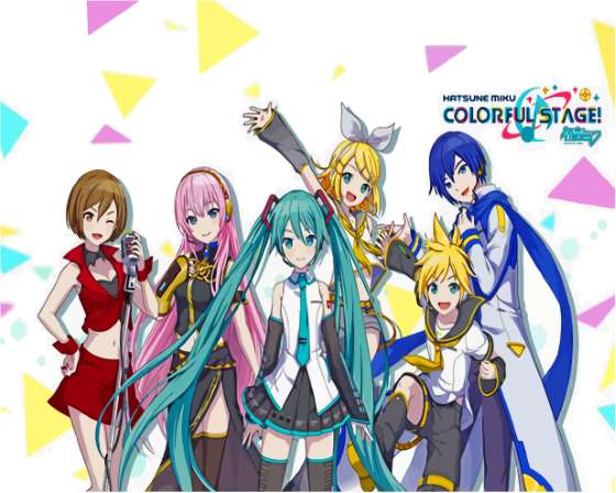 Hatsune Miku Colorful Stage Poster Paint By Numbers