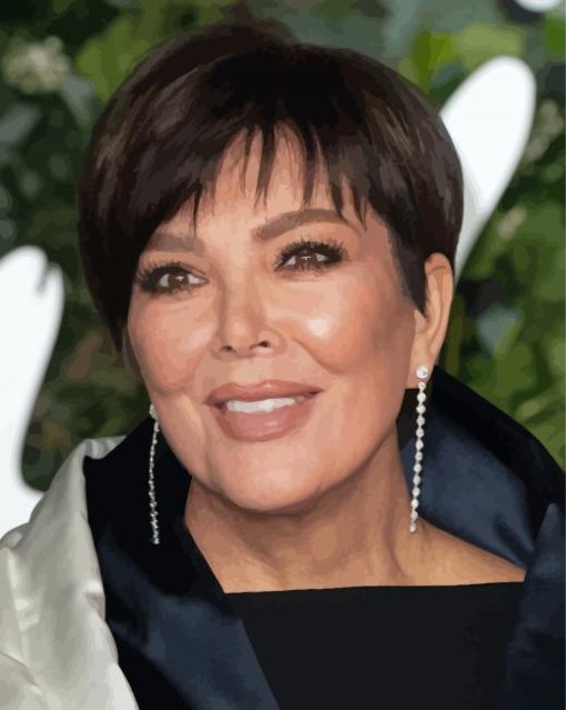 Kris Jenner Paint By Numbers