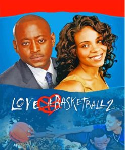 Love And Basketball Poster Paint By Numbers