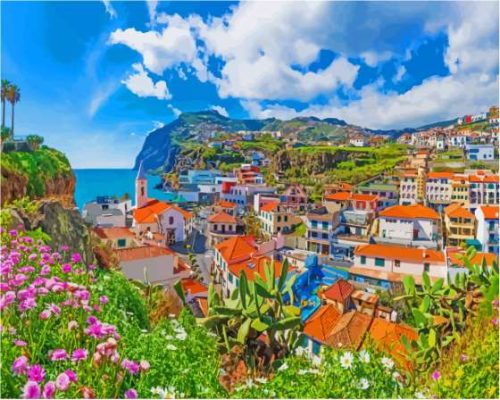 Madeira Island Paint By Numbers